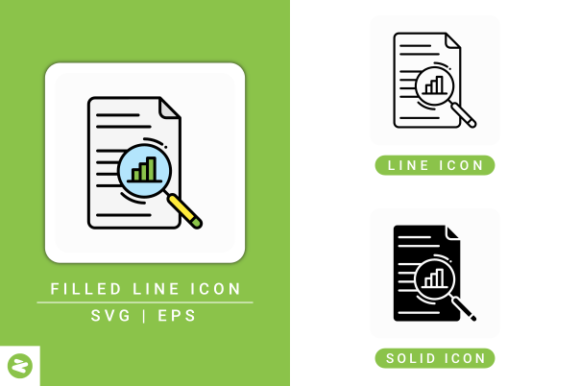 Analytics Icons Set: A Versatile Design Resource for Modern Data Visualization