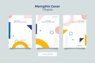 Exploring the Memphis Vintage Cover Design Template: A Fusion of Retro and Modern Minimalism