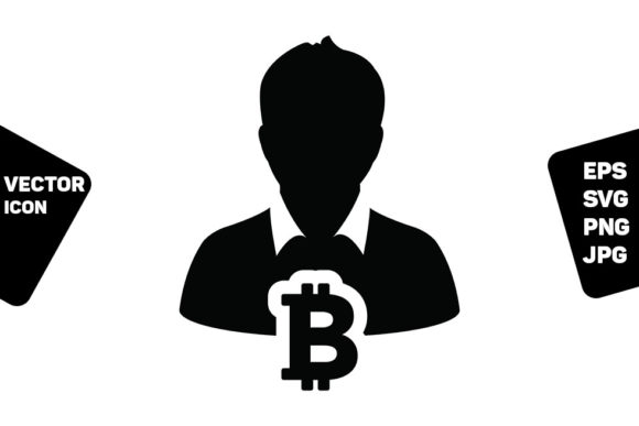 Income Icon Vector Bitcoin Blockchain: Visualizing Financial Evolution in the Digital Age