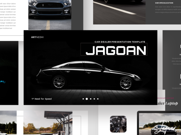Jagoan Car Dealer Presentation Template