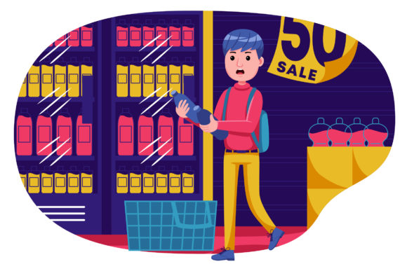 Shopping Vector Illustration 02: A Flexible Design Resource for Modern Visual Projects