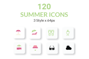 Summer Icons: A Versatile Design Resource for Web, Mobile, and Print Projects