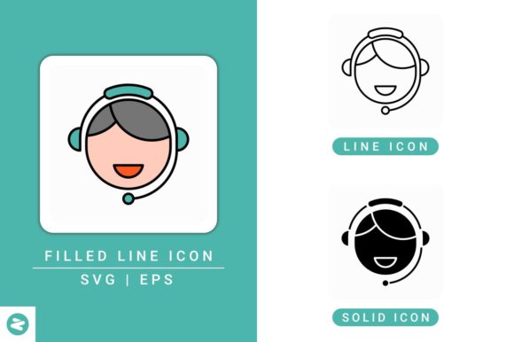 Support Icons Set: A Versatile Design Resource for Real-World Applications