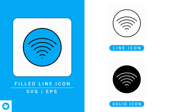 Wifi Icons Set: Simple, Scalable Design for Modern Projects